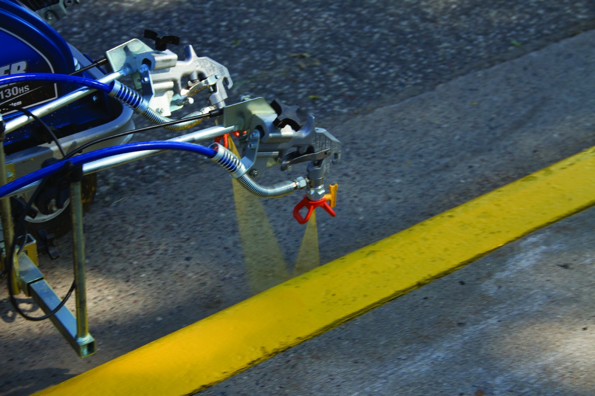 Parking Lot Line Striping Services service image